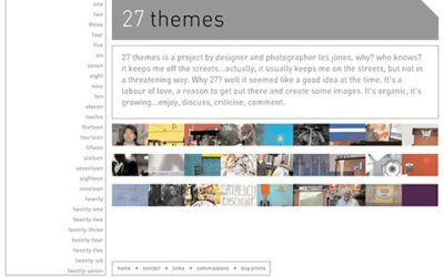 27 Themes Flash photography exhibition website