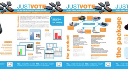 JustVote business brochure