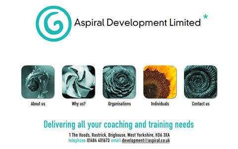 Aspiral Development Flash website