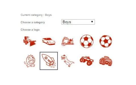 White label sew-on name label designer