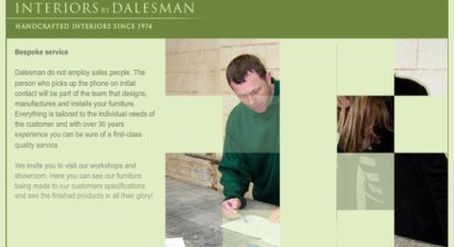 Dalesman Interiors website