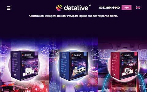 Datalive responsive WordPress 5 site with Advanced Custom Fields Gutenberg Blocks