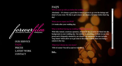 Forever film website