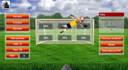 Online educational football game