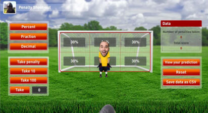 Online educational football game