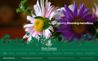 Hobgreen Hotel & Restaurant website