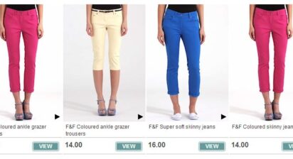 Trousers product viewer