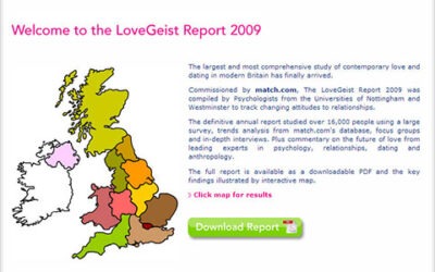 Match.com Lovegeist survey