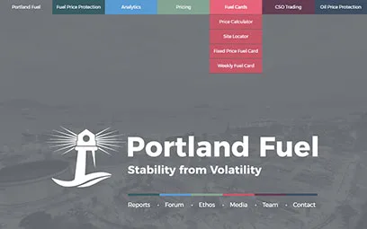 Portland Fuel custom responsive WordPress multisite