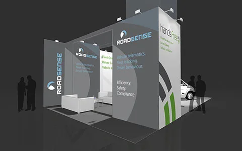 Roadsense exhibition stands