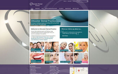 Uttoxeter Dental Practice responsive WordPress website