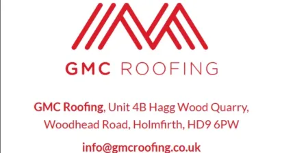 GMC Roofing mobile footer