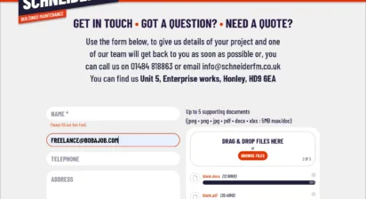 Document submission SchneiderFM